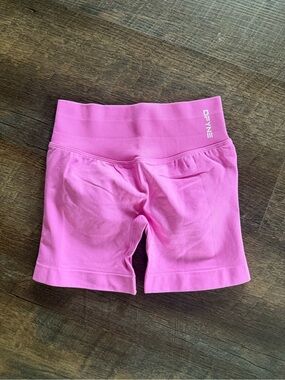 Dfyne Blossom Pink Women's High-Waist Bike Shorts - NEW